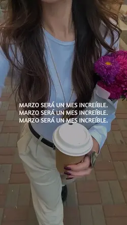 Marzo será increíble