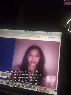 cheated on ..
