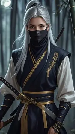 Ninja woman AI