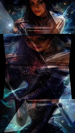 Beautiful witch 