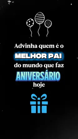 Aniversário Pai