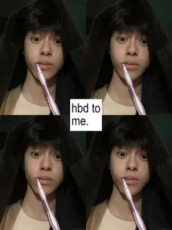 hbd to me