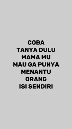 Punya Menantu Orang 