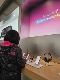 Unboxing new iPhone