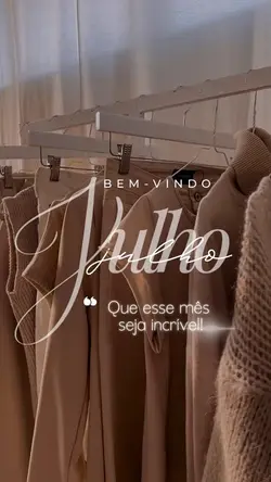 Bem vindo julho