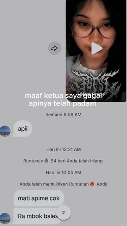 api telah padan