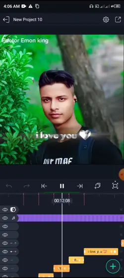 i love you ""!