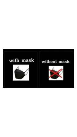 merong mask at wala