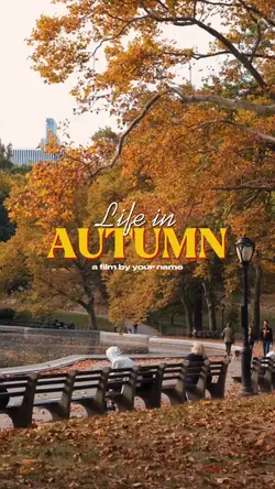 Fall Vibes Cinematic