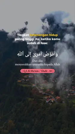 ketenangan hidup