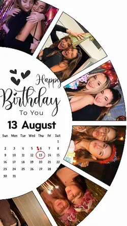 BIRTHDAY 13 AUGUST