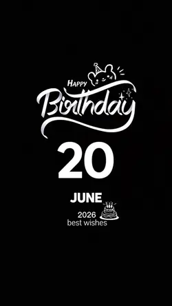 hbd 20 june 2026