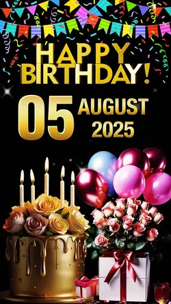 Birthday 5 August