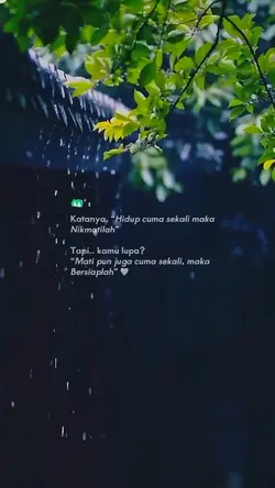 Hidup cuma sekali