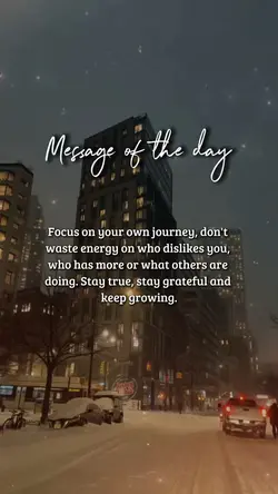Message of the day