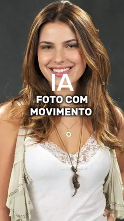 Foto com movimento