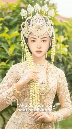 Aku dengan baju adat