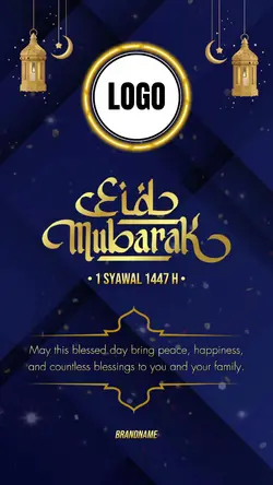 eid mubarak logo
