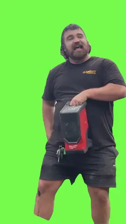 Man singing 