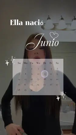 Ella nació en Junio✨