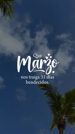 Hola Marzo