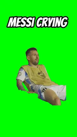 Crying messi meme 