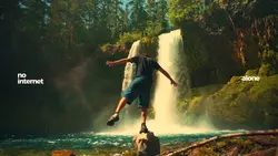alone waterfallvibes