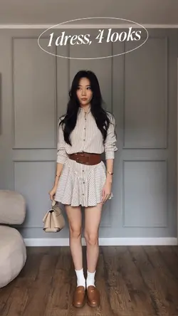 1 dress, 4 looks