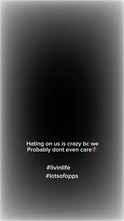 Hating on us