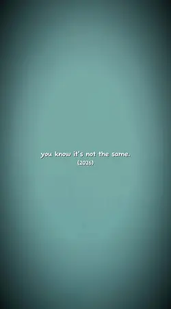 As it was