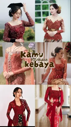 Kamu dengan kebaya