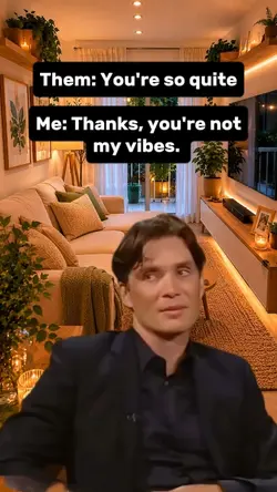 you're not my vibes