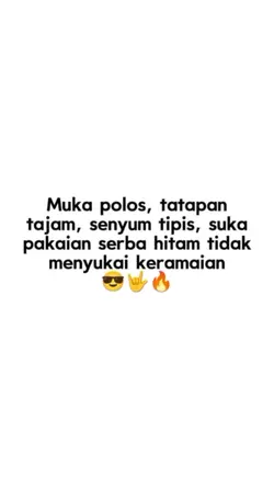 muka polos tatapan