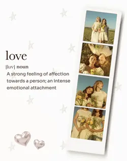 Love Polaroid strip