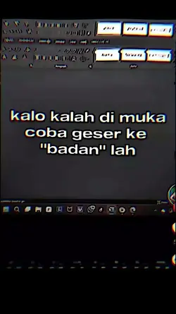 KALO KALAH DI MUKA