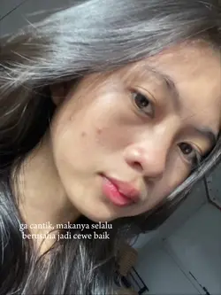ga cantik, makanya 
