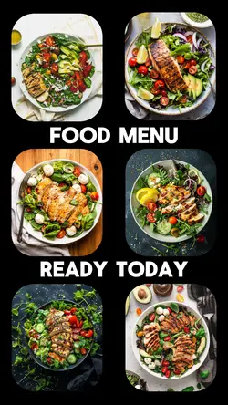 Food Menu Ready