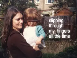 slipping through my