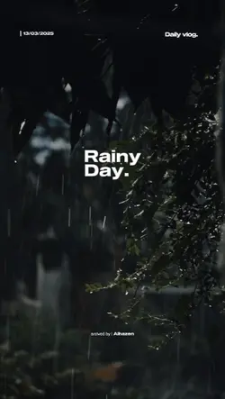 Rainy daily vlog 