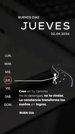 Buenos dias Jueves 