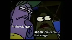ykin cuman bisa mage