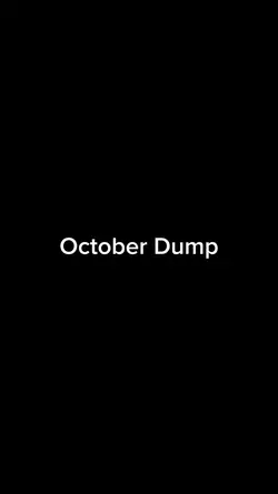 October Dump 2024