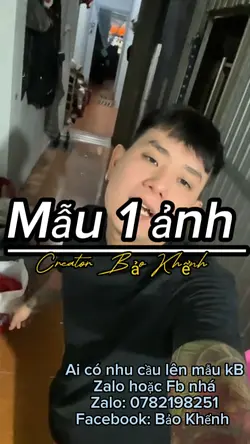 Mẫu 1 ảnh 