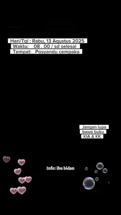 POSYANDU PENGUMUMAN