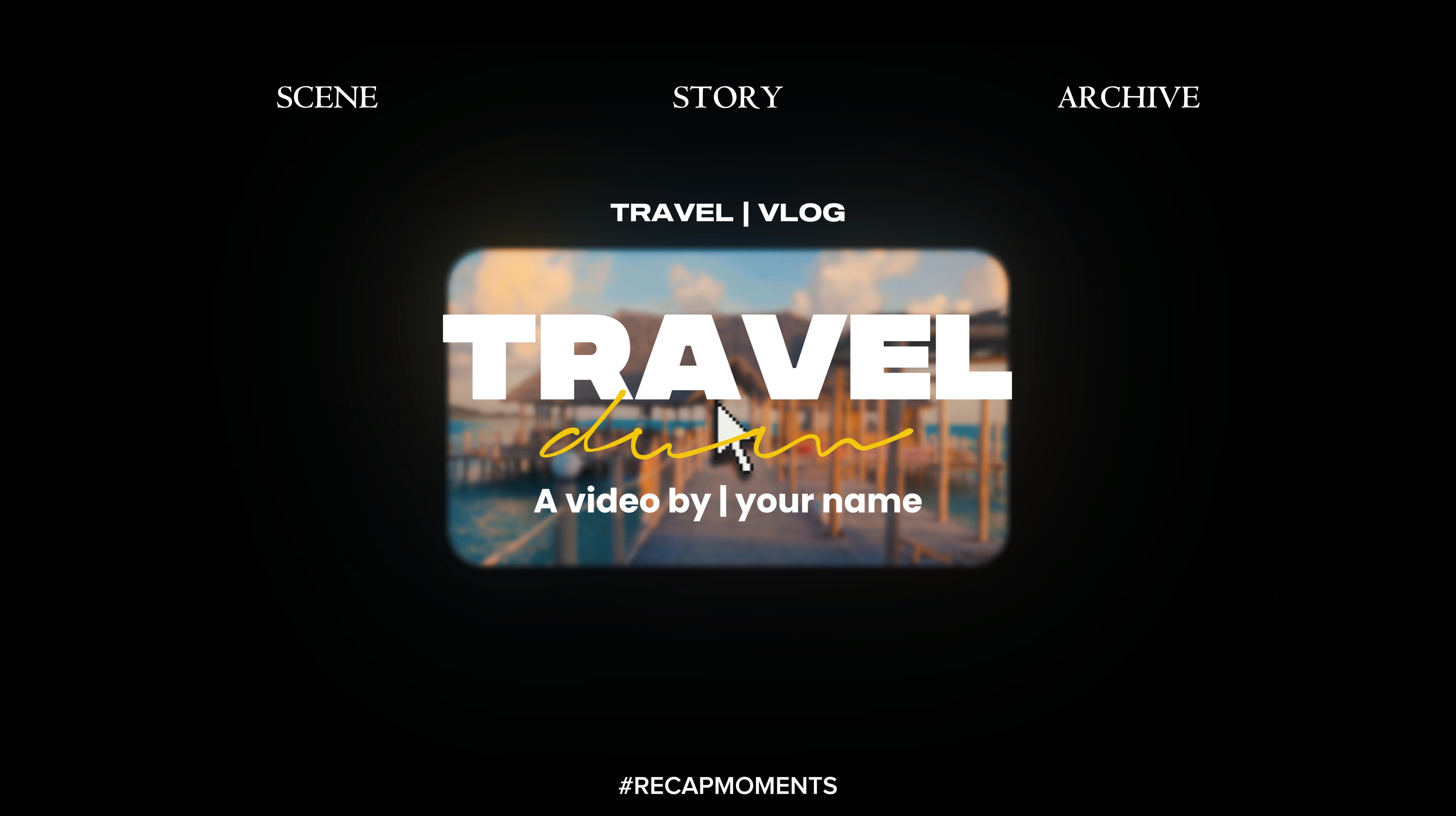 capcut template cover