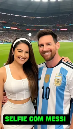 foto com Messi 