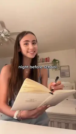 night before school