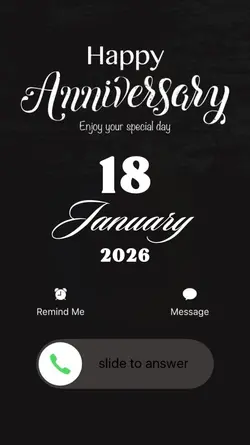 Anniv 18 January