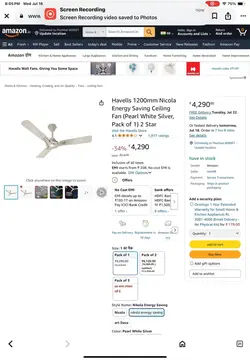 Fan Unavailable 