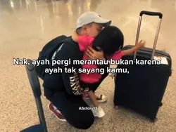 ayah pergi kerja